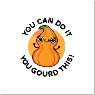 You Can Do It You Gourd This Cute Veggie Pun Posters and Art